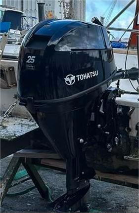 Motore usato 25HP Tohatsu (anno 2024)