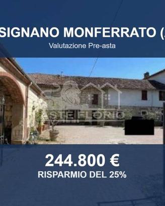 Immobile in asta di 460 m² a Rosignano Monferrato