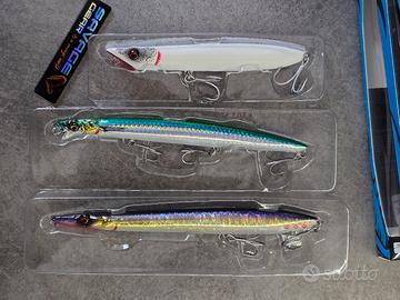 Set artificiali spinning Savage - spigola e serra 