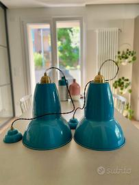 Coppia di lampade Anglepoise original 1227 blue