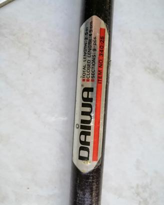 Canna da pesca telescopica vintage Daiwa 