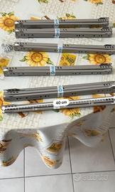 Guide per cassetti 20 pezzi scorrevoli