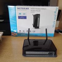 MODEM/ROUTER NETGEARE N300 WIRELESS ADSL2+DGN 2200