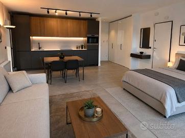 Eleganza e comfort: loft arredato con terrazzo