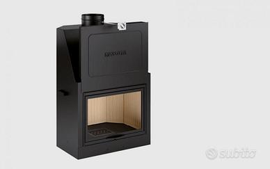 Caminetto a legna Monoblocco Anta Saliscendi