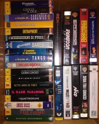 Videocassette VHS vari titoli