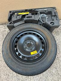 kit ruota di scorta completo originale Vw/Audi