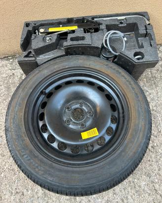 kit ruota di scorta completo originale Vw/Audi