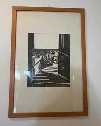 Incisione firmata  Falciola 77