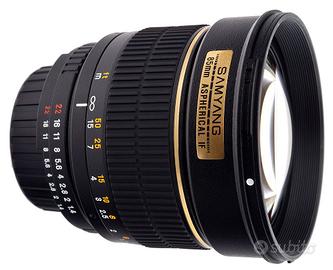 Samyang 85mm f/1.4 ASPH IF - Nikon