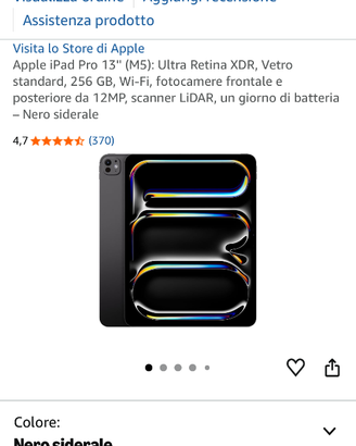 iPad 13 pro come nuovo