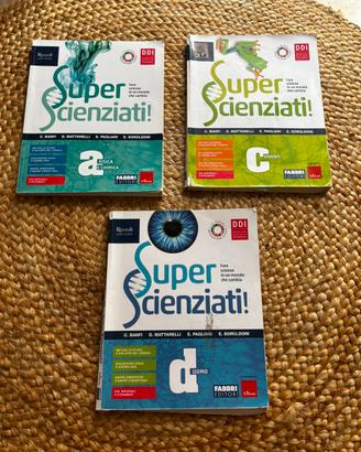Super Scenziati! Libri vol. A,C,D