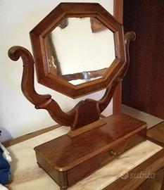 Specchiera con cassetto fine 800