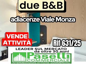 2 B&B adiacente Viale Monza