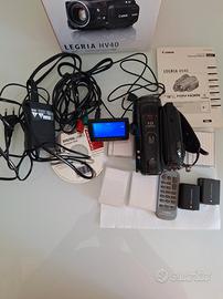 Videocamera canon hv40