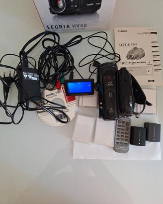 Videocamera canon hv40