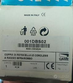 Fotocellule ad infrarossi CAME DBS02 (bidirezional