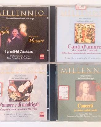 4 CD - Millennio - dall'anno Mille ad Oggi