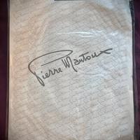 Collants Pierre Mantoux nero in cotone