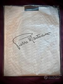 Collants Pierre Mantoux nero in cotone