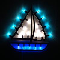 luminaria salentina barca a vela 