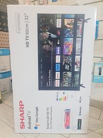 Sharp

TV LED 32" HD HD Sharp ANDROID TV WIFI