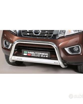 Nissan Navara NP300 2016> Bull Bar Anteriore inox