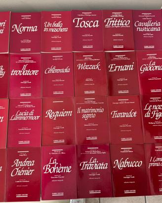 Libretti D’opera collezione completa Fabbri Editor