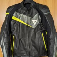 Giacca Dainese nero gialla Taglia 50 