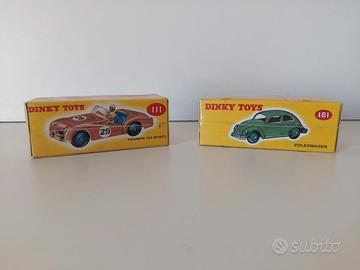 Dinky Toys 181 Volkswagen Beetle 111 Triumph tr2 S