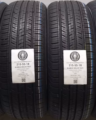 4 GOMME 215 55 18 KUMHO A60835