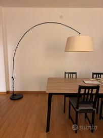 Lampada ad arco Ikea Regolit - paralume premium