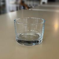 Bicchierini in vetro trasparente da circa 22 cl.