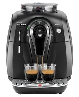 Macchina da caffè Saeco X small con macina Chicchi