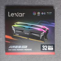 RAM DDR5 Lexar ARES RGB 32GB (2x16) 6400MT/s CL32