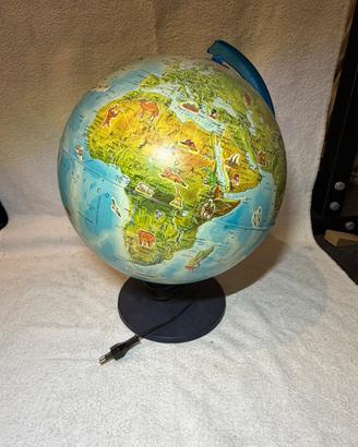 Mappamondo luminoso
