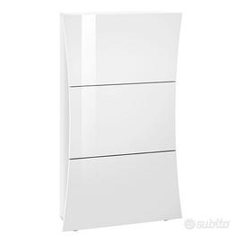 Scarpiera 3 ante L 71 x H 121.5 x P 26.6 cm