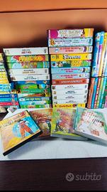 Lotto VHS e DVD cartoni animati 