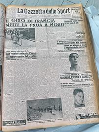 Riviste d’epoca 21/07/1937 Gazzetta dello sport