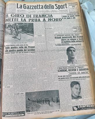 Riviste d’epoca 21/07/1937 Gazzetta dello sport