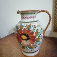 brocca ceramica artistica Deruta 