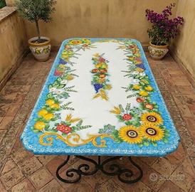 TAVOLO IN PIETRA LAVICA MIS. 200X100 CM. IN ITALIA