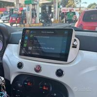 Car Tablet Android 9" Fiat 500 Abarth 2007 - 2015