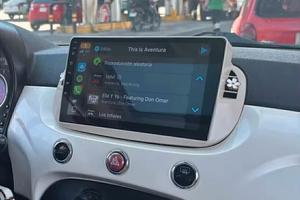 Car Tablet Android 9" Fiat 500 Abarth 2007 - 2015