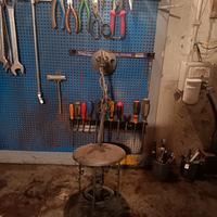 VECCHIA LAMPADA DA ESTERNO 