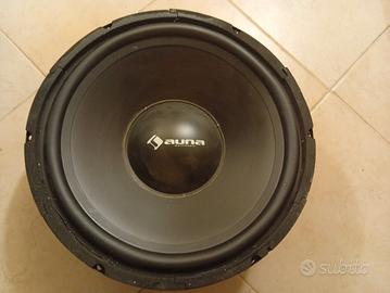  Woofer Auna 12" (coppia)+tweter + Crossover 3 Vie
