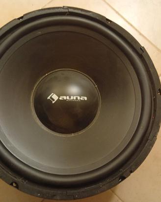  Woofer Auna 12" (coppia)+tweter + Crossover 3 Vie