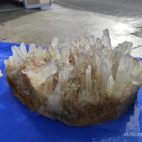 Cristallo Cluster di Quarzo Naturale