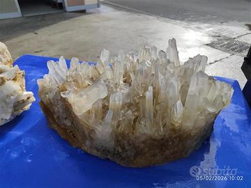 Cristallo Cluster di Quarzo Naturale