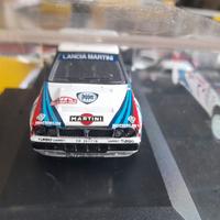 lancia Delta Martini Modellino Scala 1/43